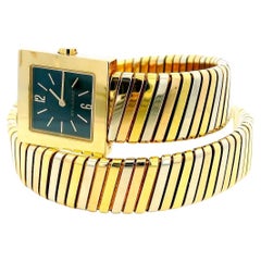Bvlgari Cuadrante Tubogas Tricolore Caja y papeles