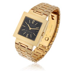 Bvlgari Quadrato 18K Yellow Gold Watch