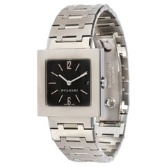 Bvlgari Quadrato SQ 27 SSD Damenuhr aus Edelstahl