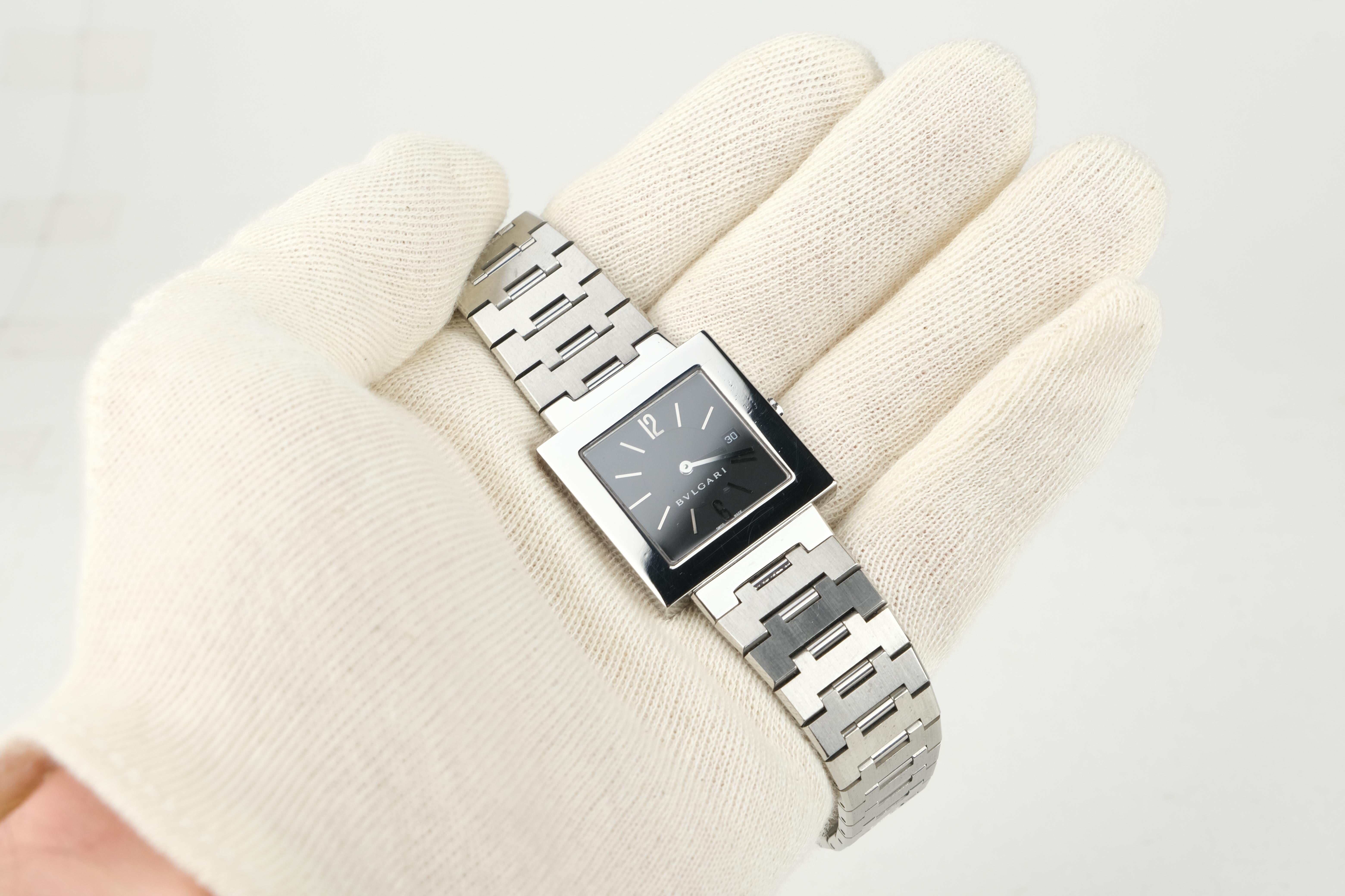 Edelstahl-Quarz-Armbanduhr 