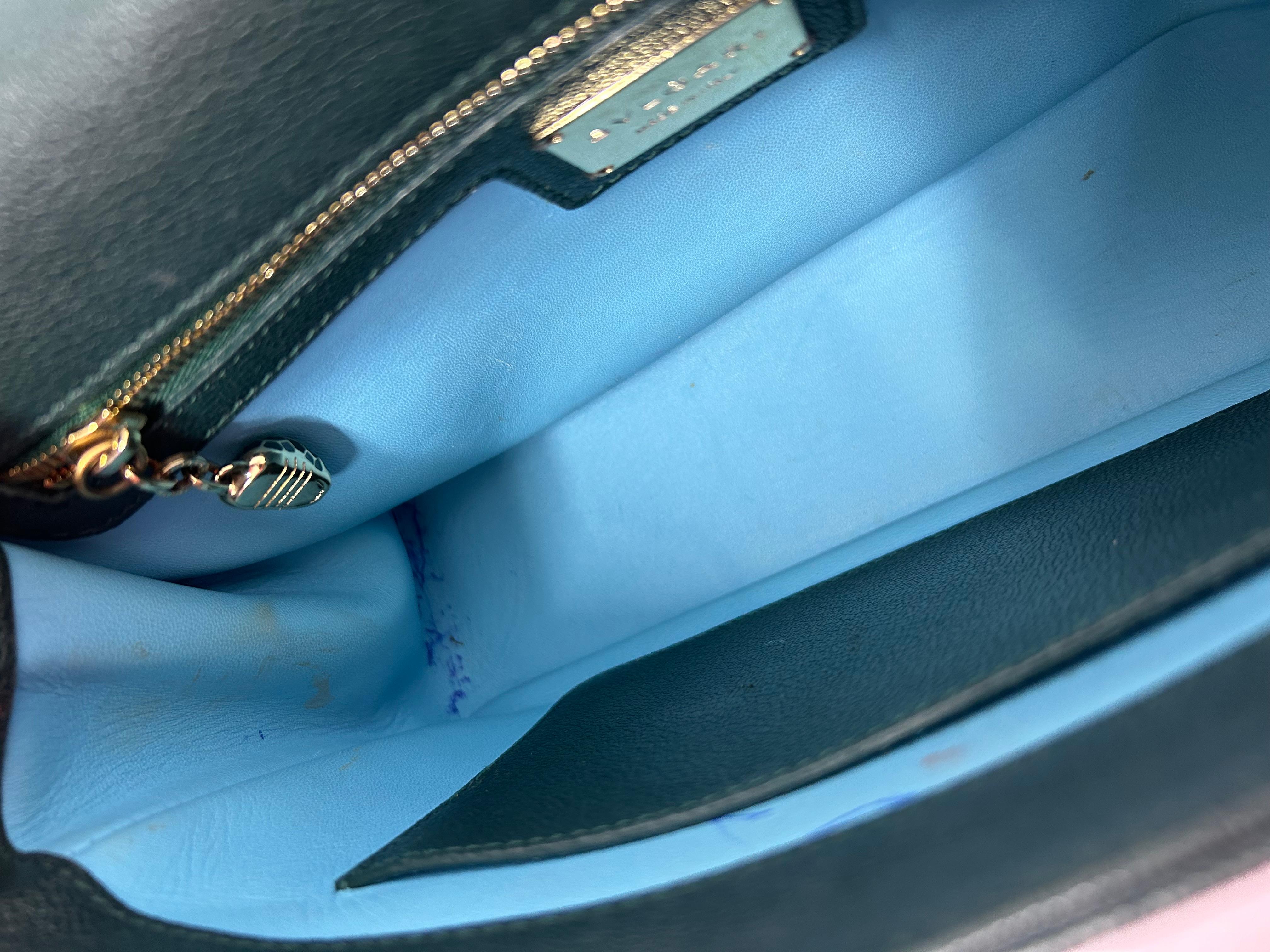 Bvlgari Quilted Serpenti Cabochon Shoulder Bag 11