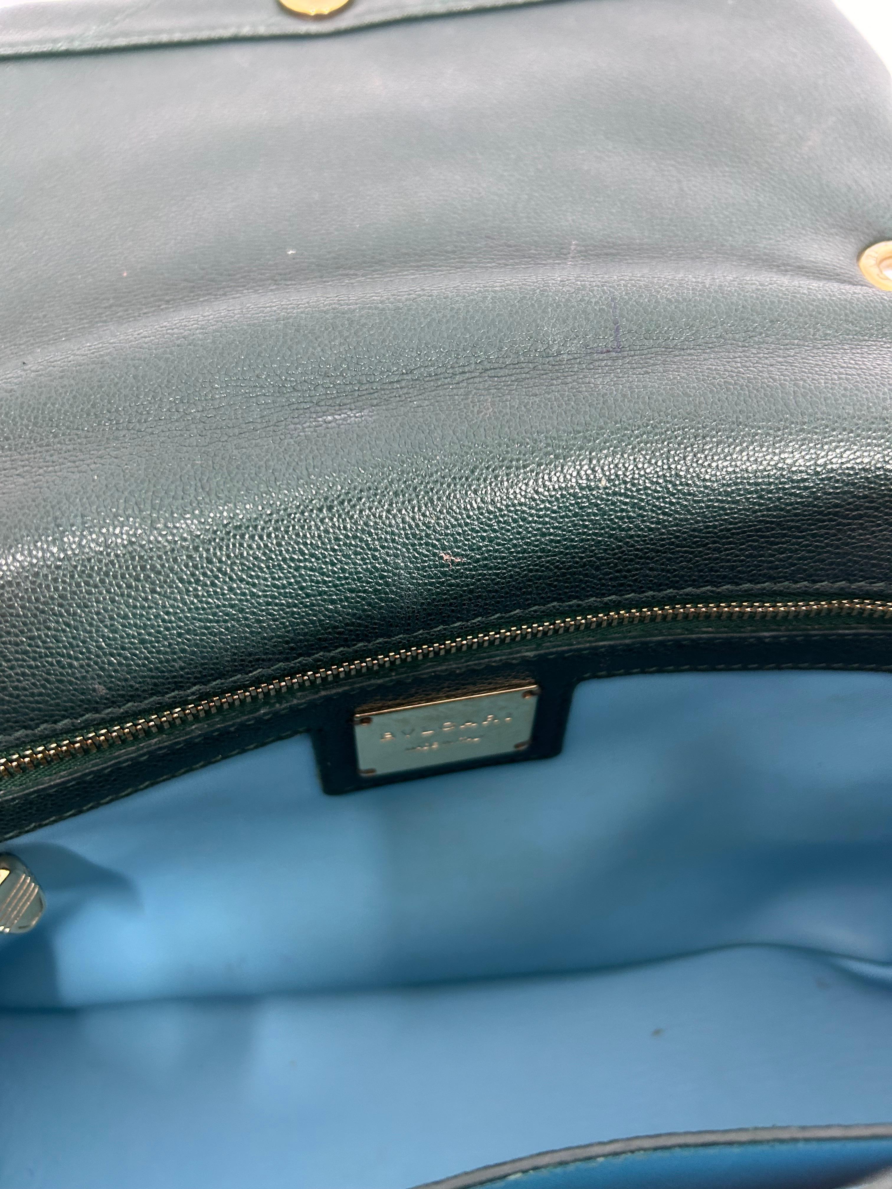 Bvlgari Quilted Serpenti Cabochon Shoulder Bag 14
