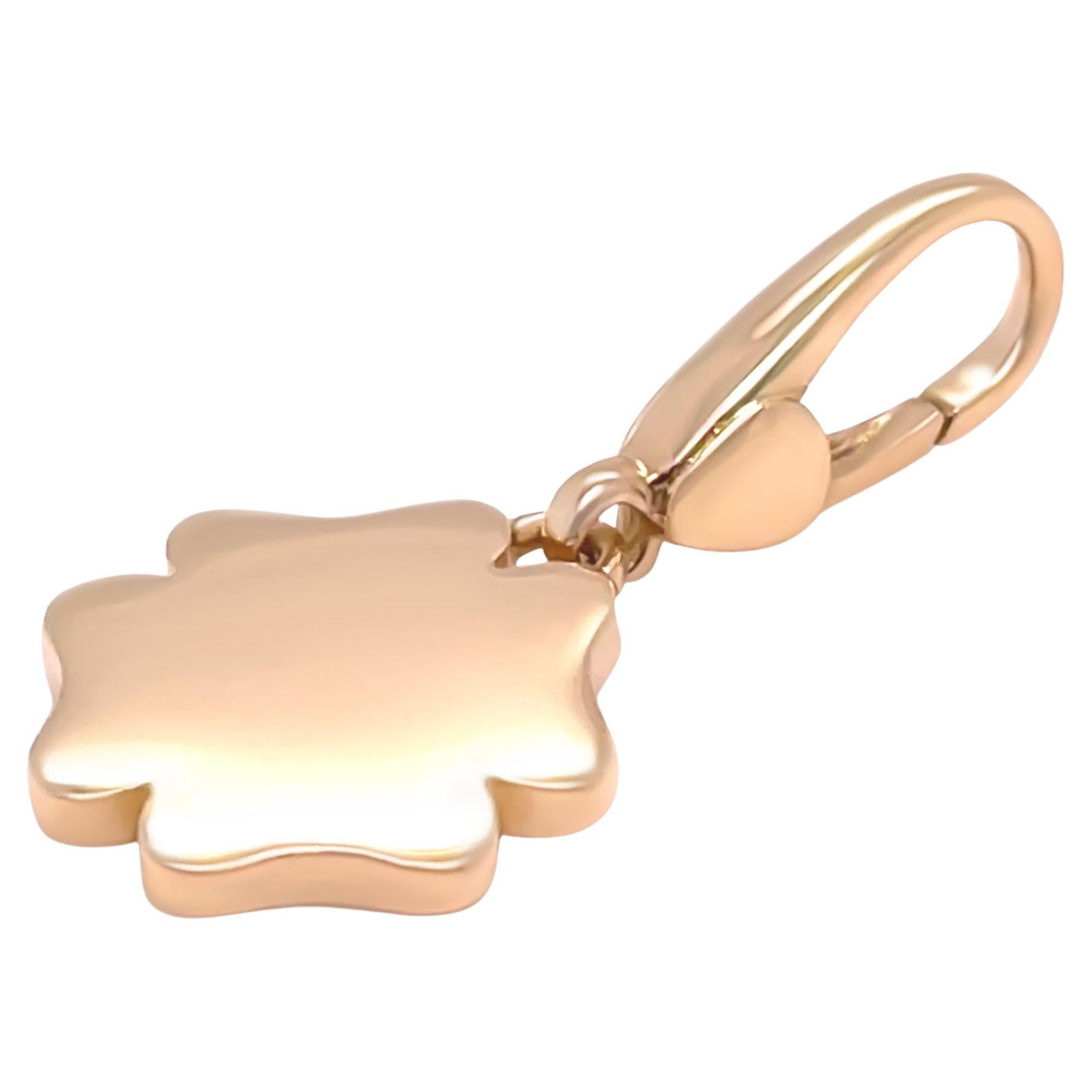 Bvlgari Rare 18ct Yellow Gold Four-Leaf Clover Pendant 3.88g