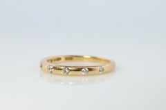 Bvlgari Ring. Bulgari FEDI 18k Gelbgold Band 7P Diamanten Echte Bvlgari