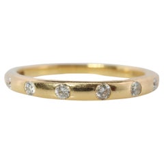 Bvlgari Ring. Bulgari FEDI 18k Yellow Gold Band 7P Diamonds Genuine Bvlgari