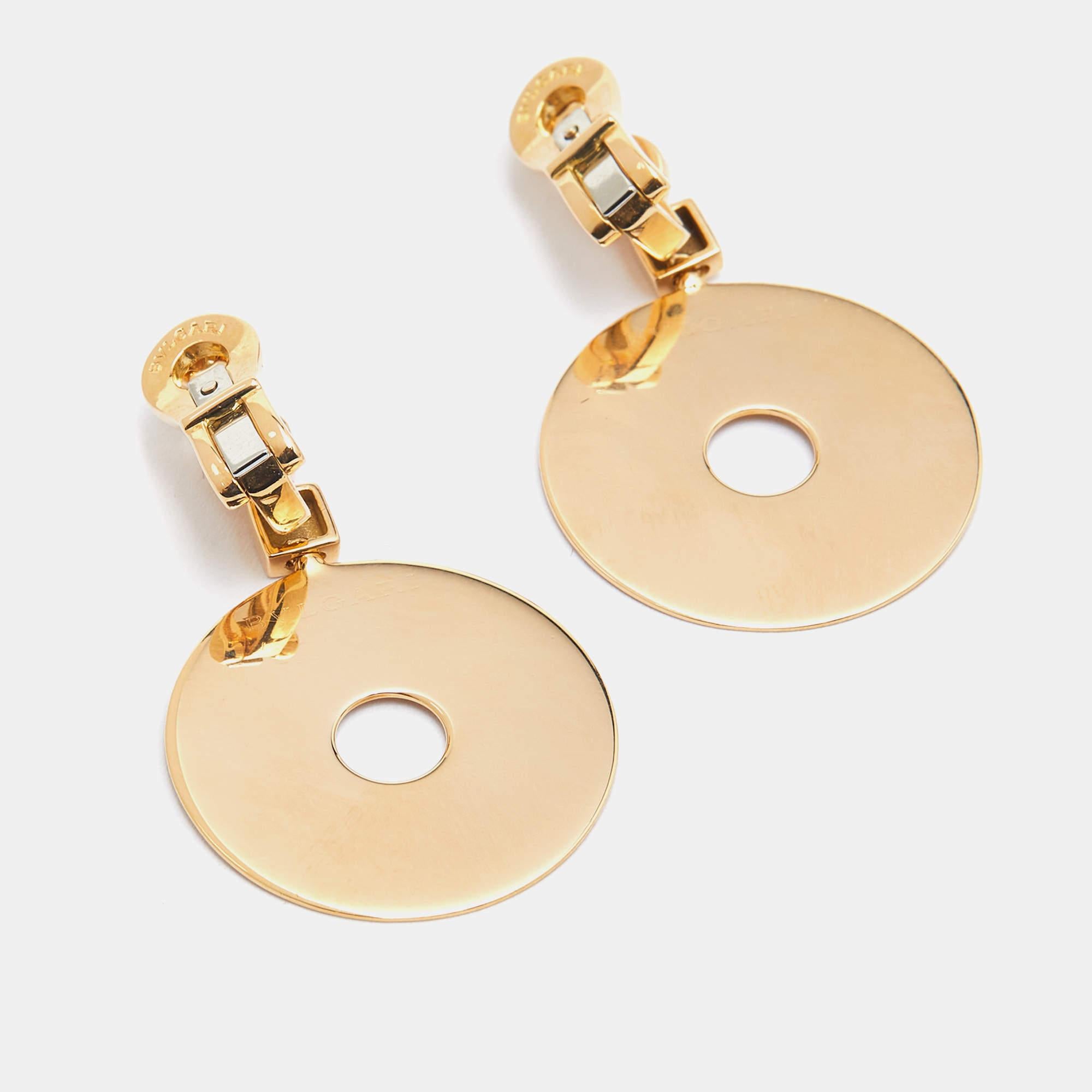 Bvlgari Roma 18k Yellow Gold Necklace Set In Good Condition In Dubai, Al Qouz 2