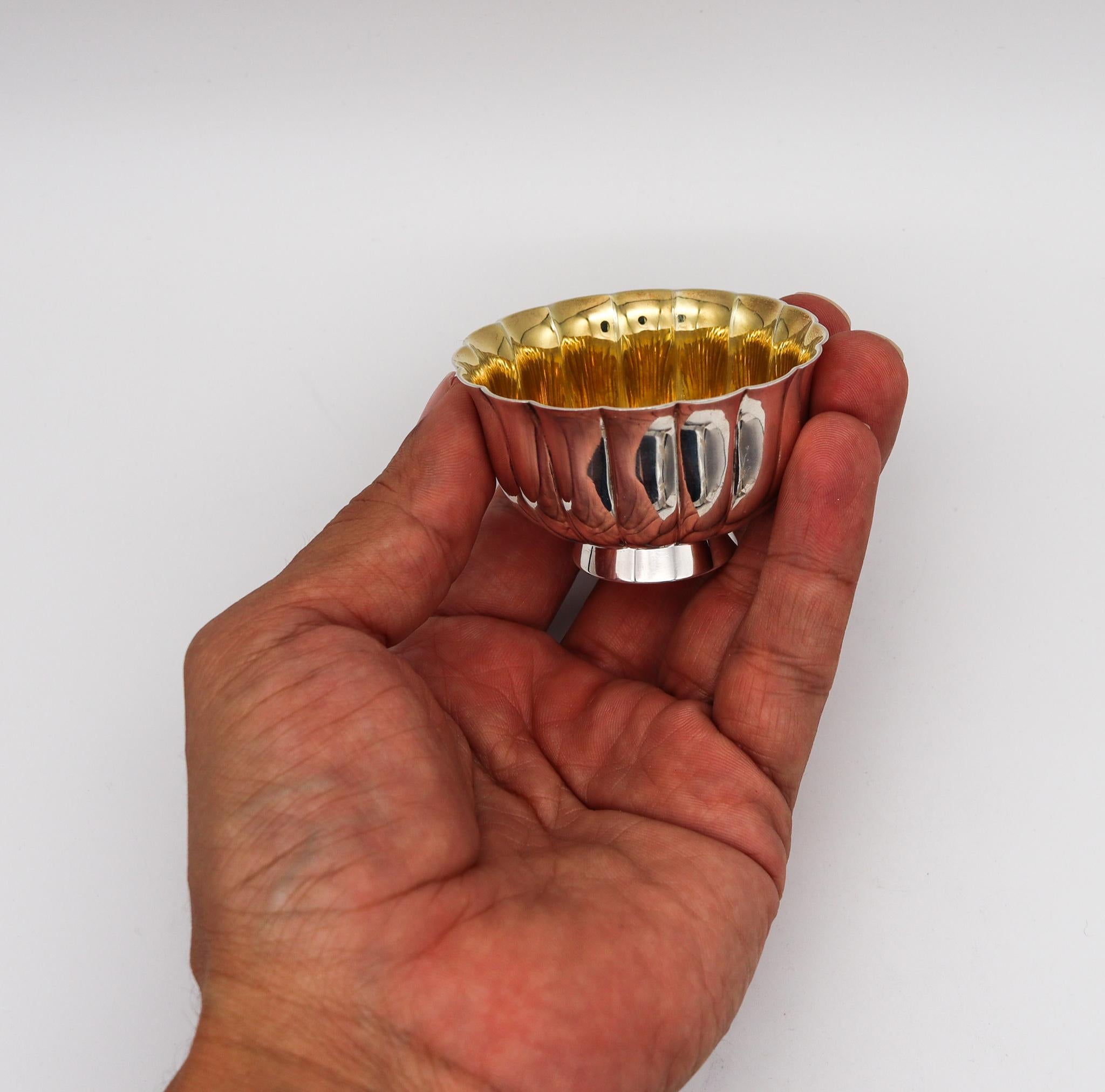 vintage caviar dish