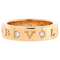 Bvlgari Roman Sorbets Bandring aus 18 Karat Roségold mit Diamanten