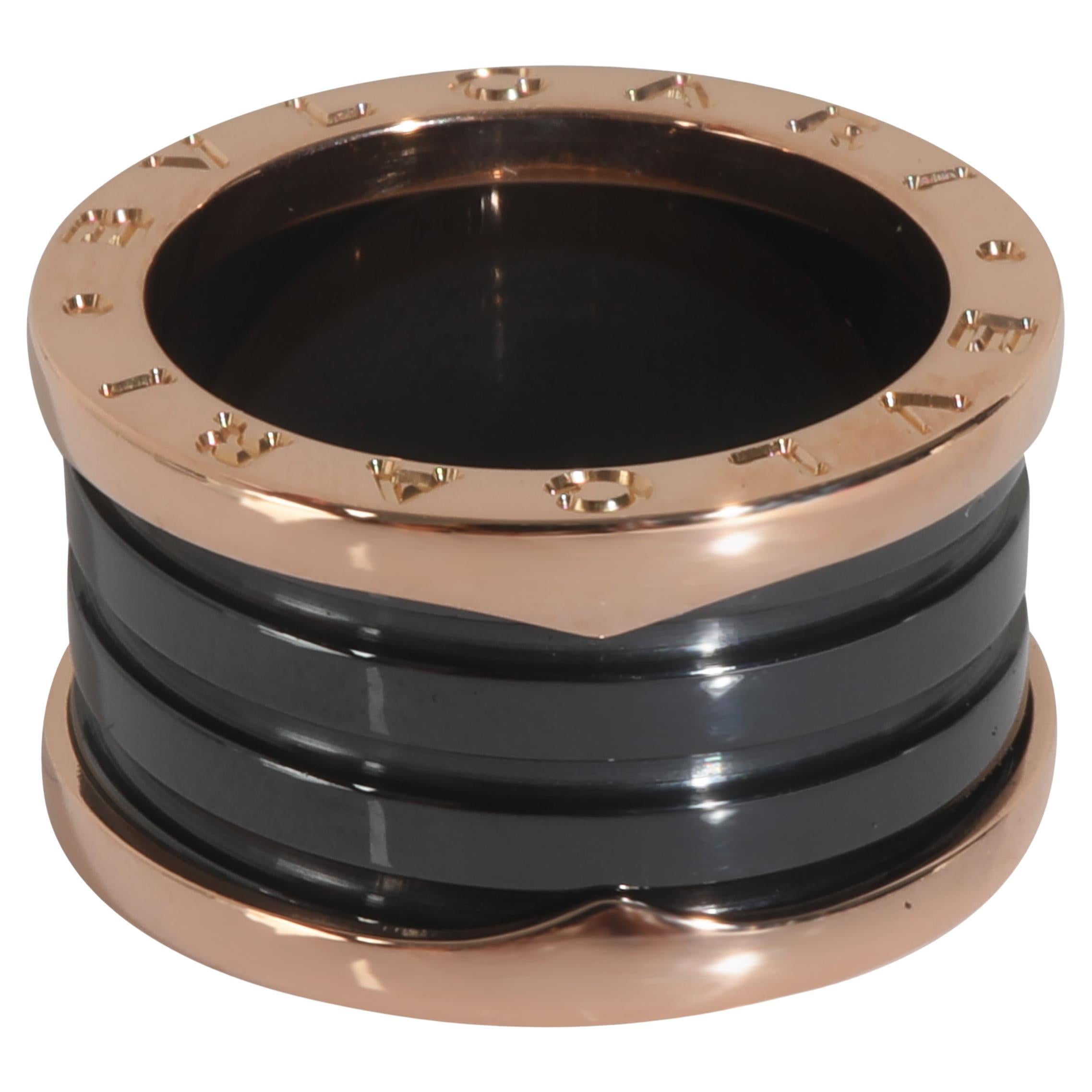 BVLGARI Rose Gold  B.zero1 4 Band Ring