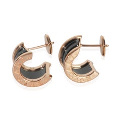 BVLGARI Rose Gold  B.zero1 Hoop Earrings
