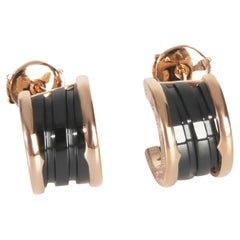 BVLGARI Rose Gold  B.zero1 Hoop Earrings