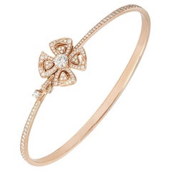 Bvlgari Bracelet Fiorever en or rose et diamants 356274