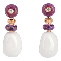 Bulgari Diamond and Multi-Gem Mediterranean Eden Earrings