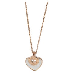 BVLGARI Rose Gold Mother Of Pearl Bvlgari Bvlgari Cuore Heart