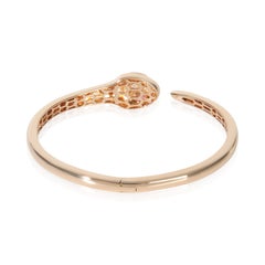 BVLGARI Rose Gold Rubelite and Diamond Serpenti Seduttori Bracelet