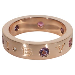 BVLGARI Rose Gold Tourmaline and Amethyst Roman Sorbet Ring