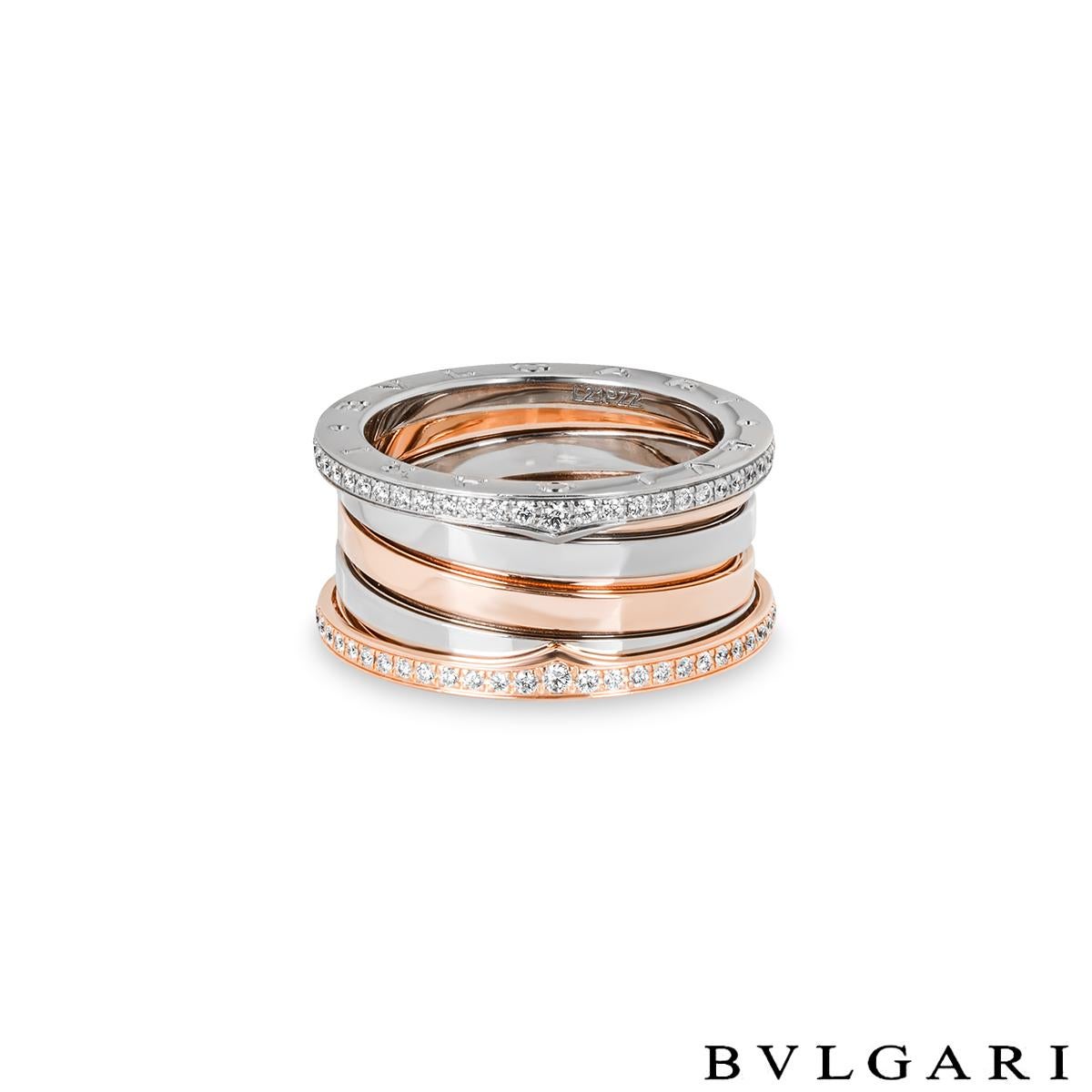 bvlgari rose gold ring