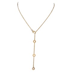 Bvlgari  Round Link Chain 18k Rose Gold  17.7 

