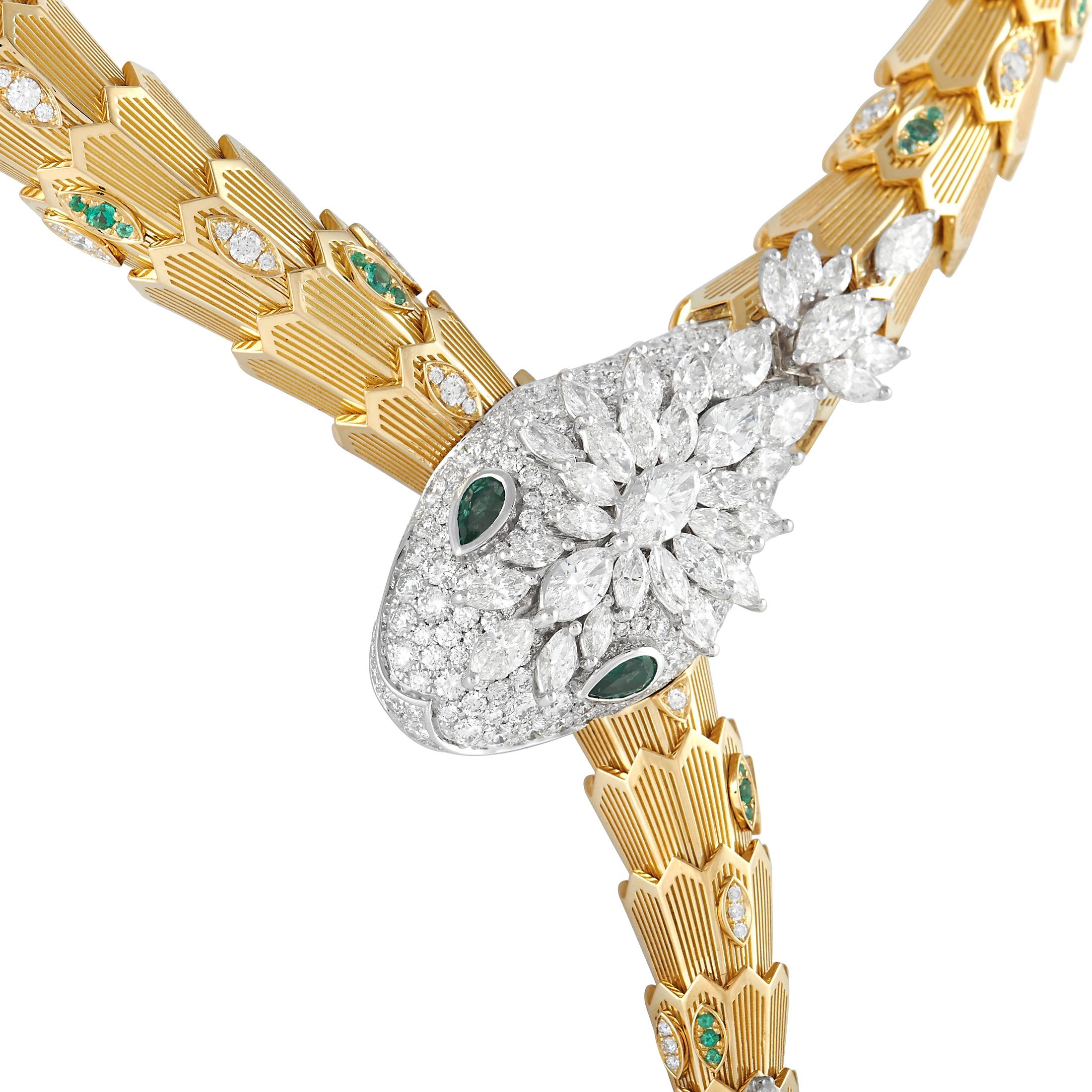 bvlgari serpenti necklace price
