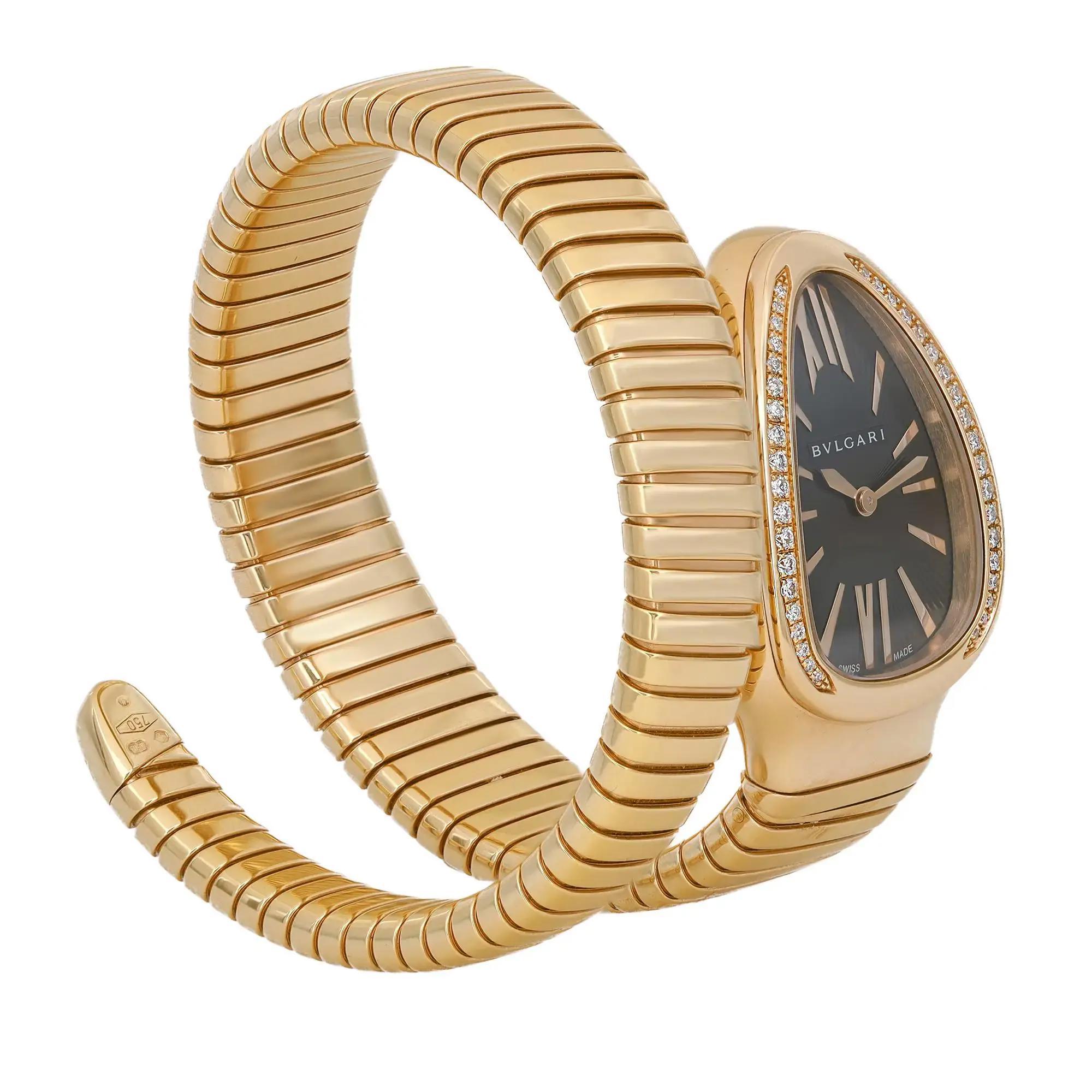 femme montre bulgari