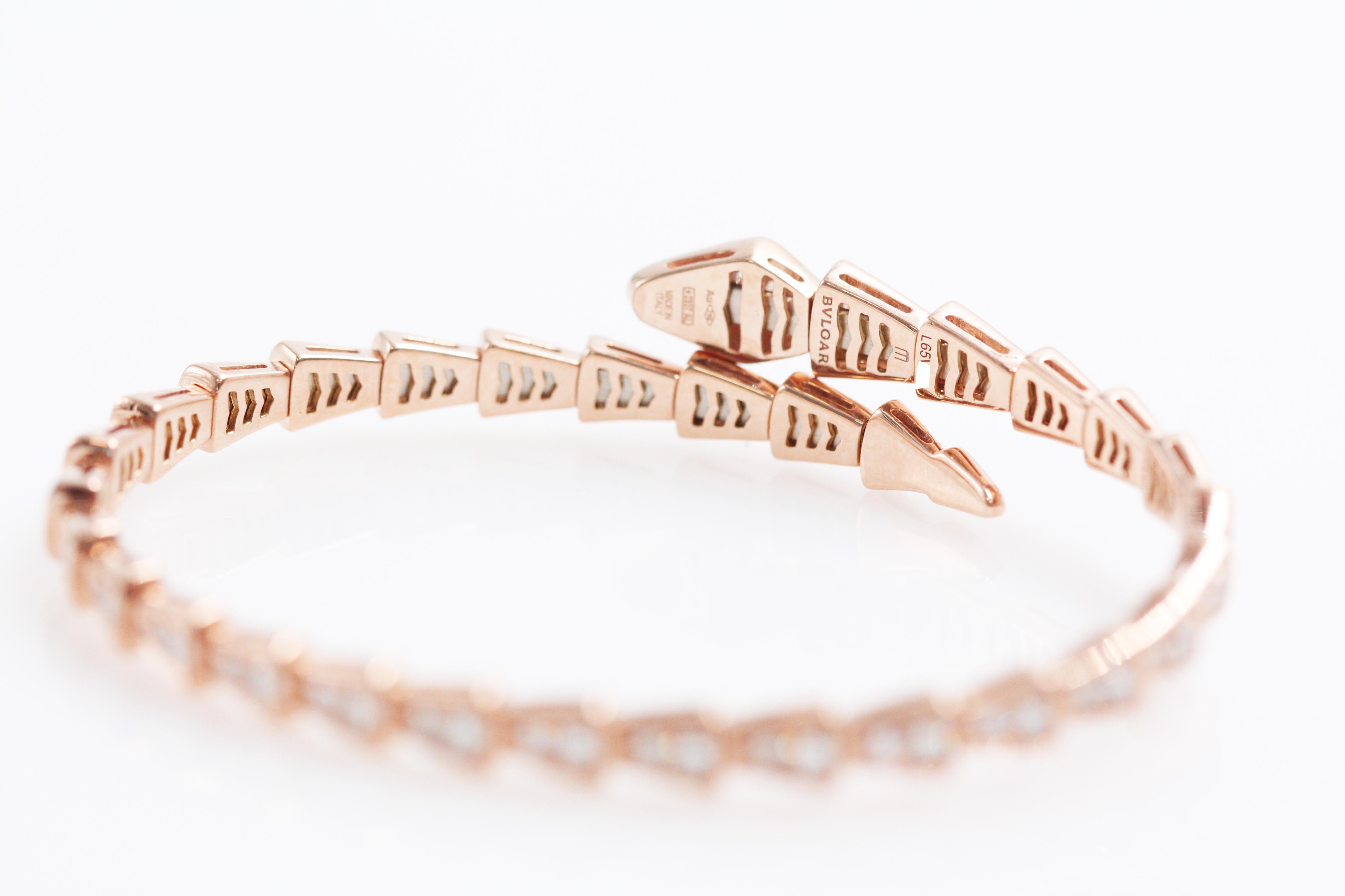 bulgari snake bracelet diamond