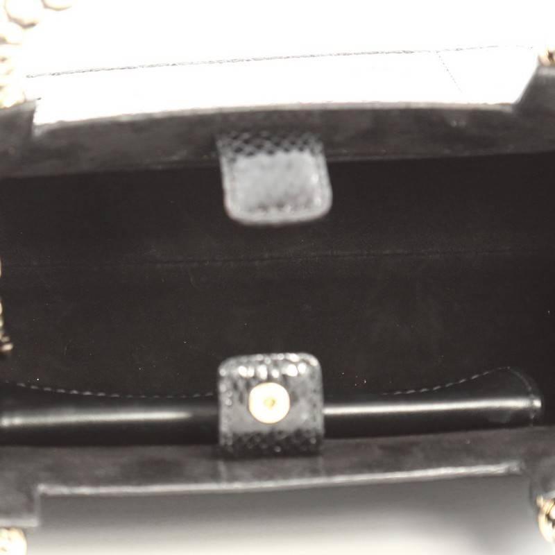 Bvlgari Serpenti Convertible Tote Leather and Python Small 1