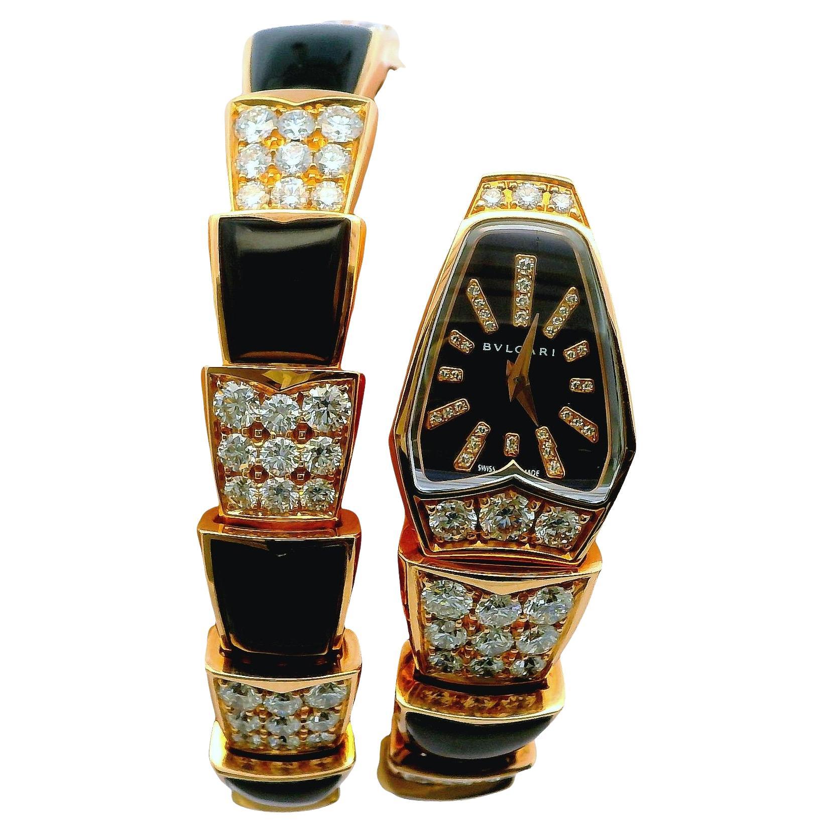 How can you tell a fake Bvlgari serpenti watch?