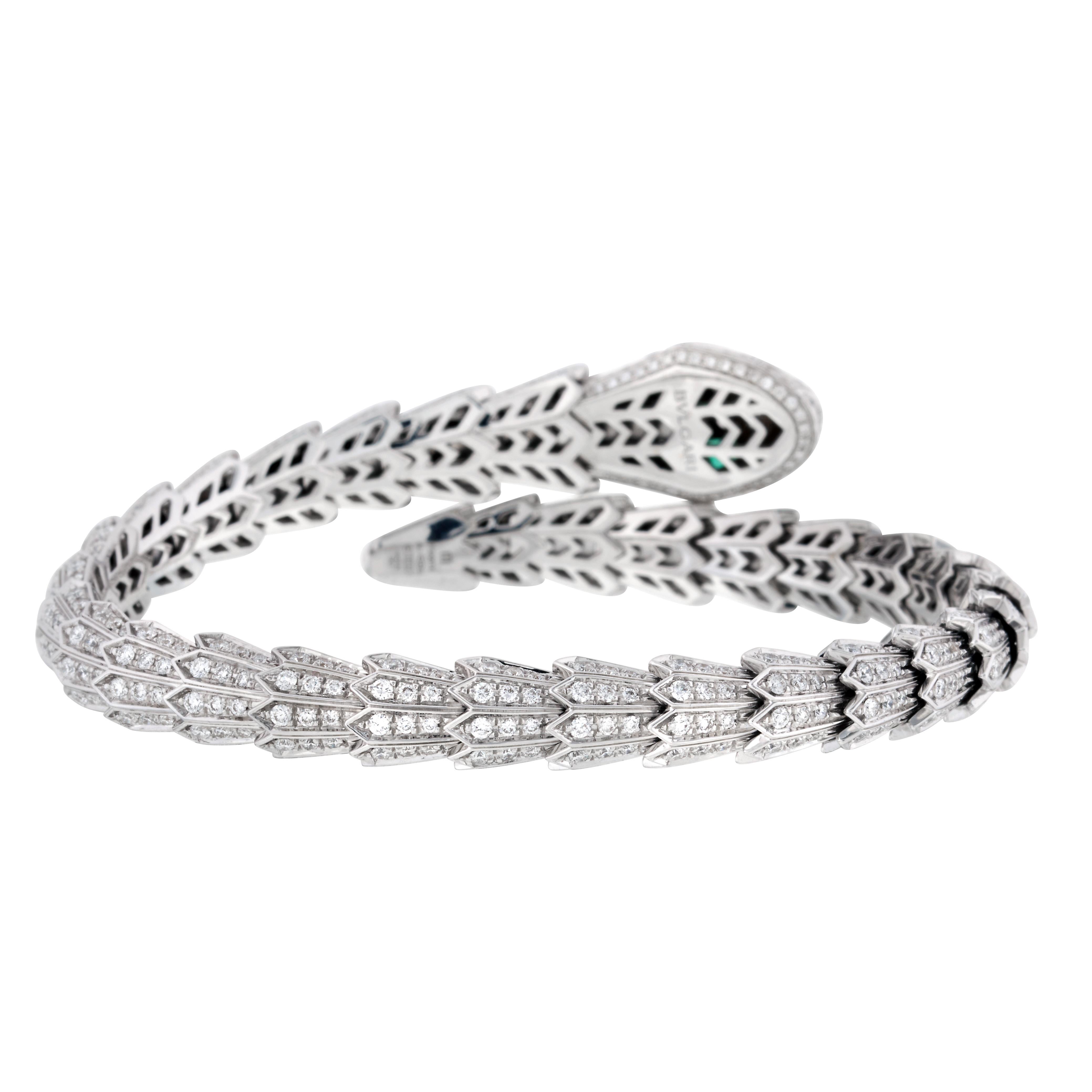 diamond snake bracelet