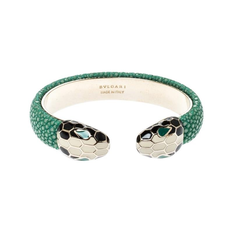 bvlgari snake leather bracelet price
