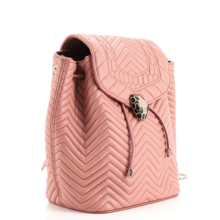 Kurt Geiger Kensington Quilted Leather Backpack In Red Lyst