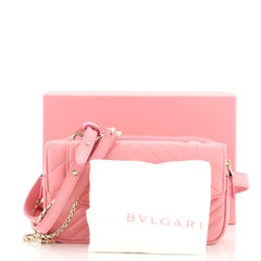 Bvlgari Serpenti Forever Convertible Belt Bag Quilted Leather Medium