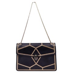 Bvlgari Serpenti Forever Crossbody Bag in Black Leather