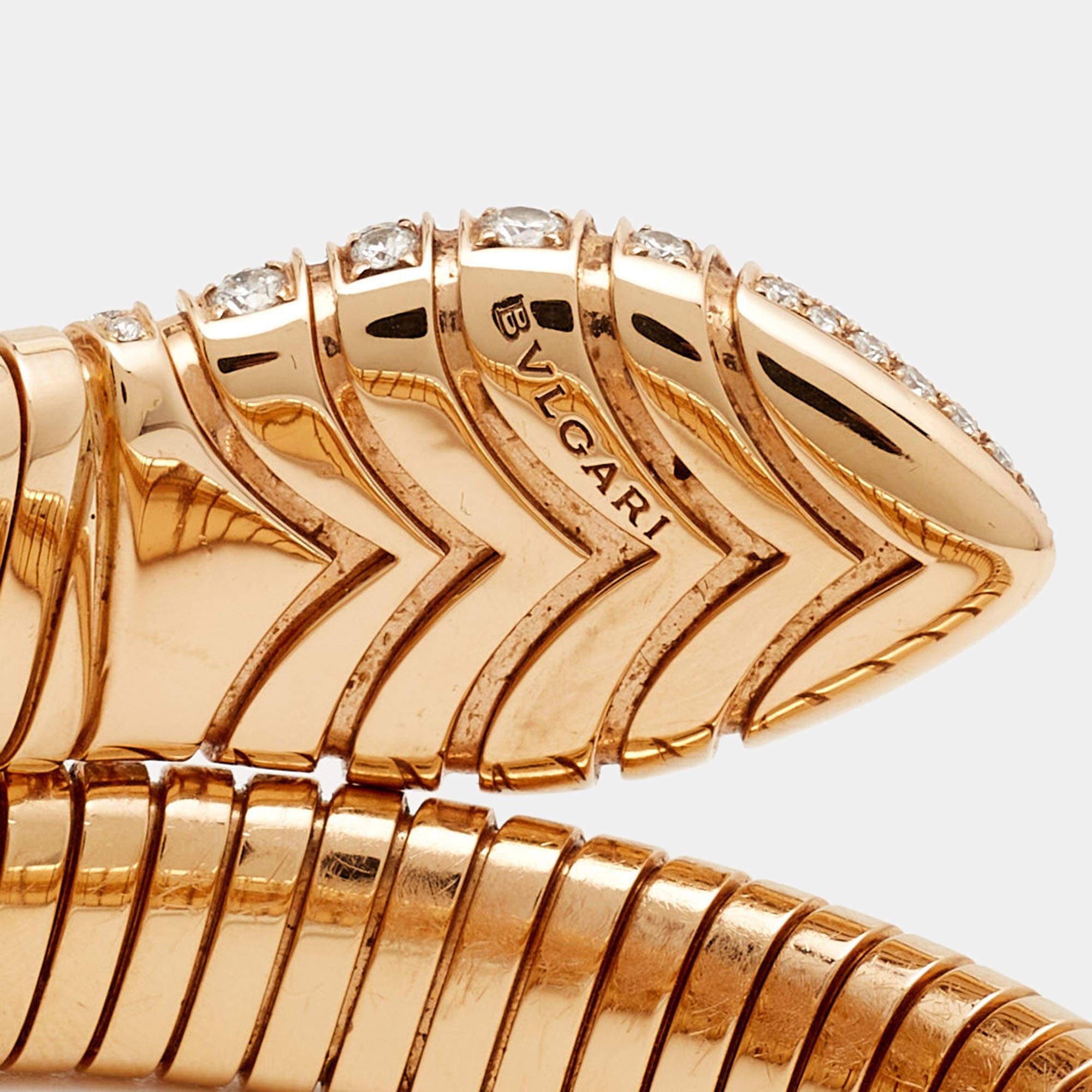 serpenti rose gold bracelet