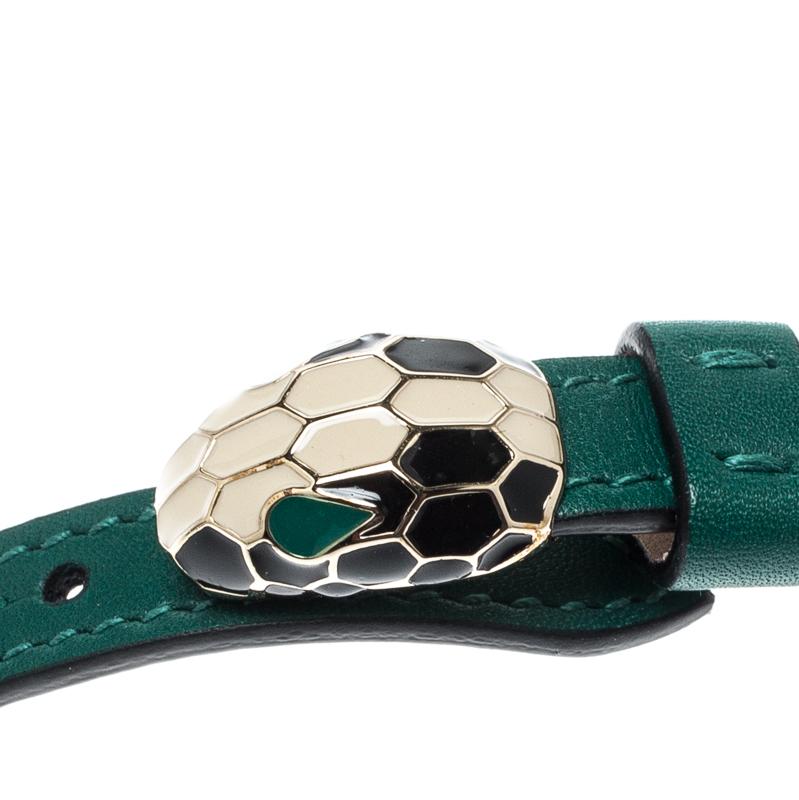 bvlgari serpenti bracelet leather