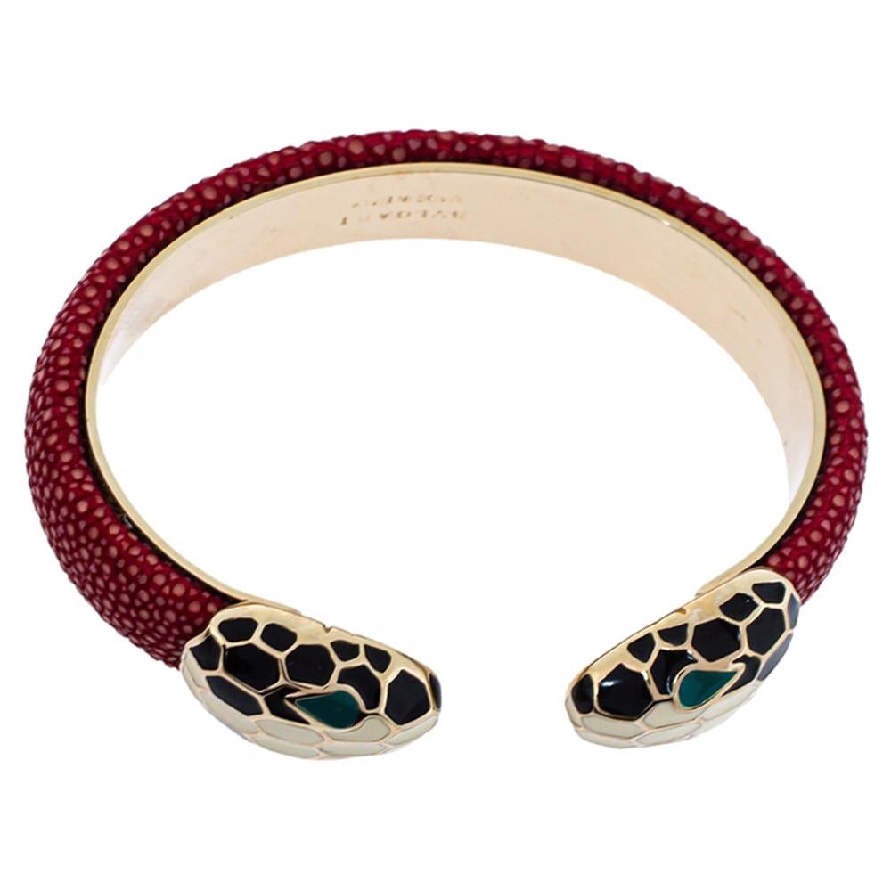 Bulgari | Gold, Enamel and Diamond 'Serpenti' Bracelet-Watch | Magnificent  Jewels | 2021 | Sotheby's