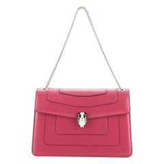 Bvlgari Serpenti Forever Shoulder Bag Leather Medium