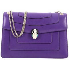 Bvlgari Serpenti Forever Shoulder Bag Leather Medium
