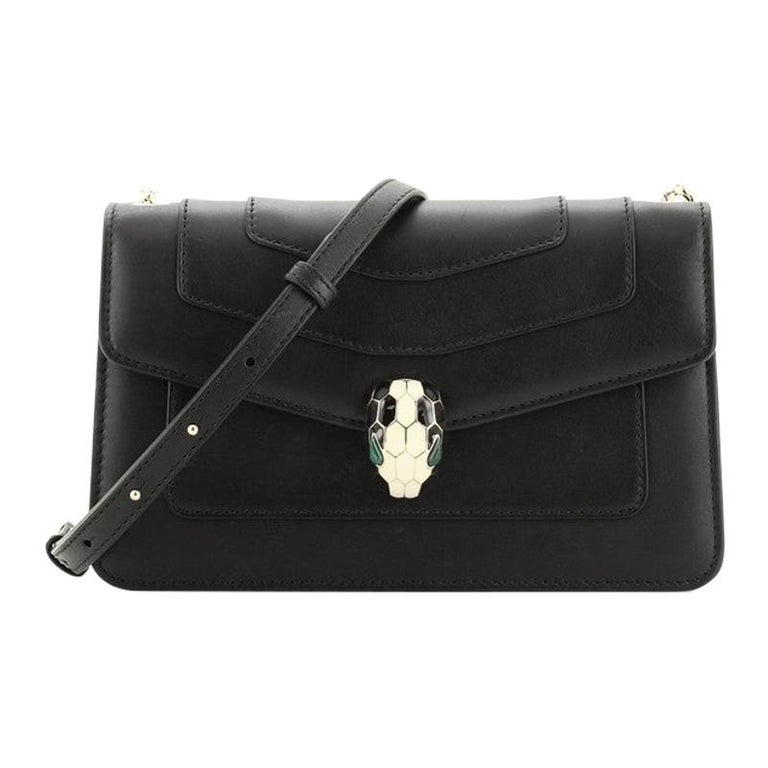 Bvlgari Serpenti Forever Shoulder Bag Leather Small at 1stDibs