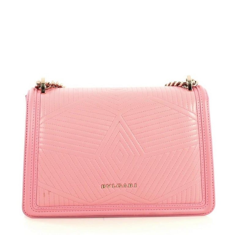 Bvlgari Serpenti Forever Shoulder Bag Quilted Leather Small at 1stDibs