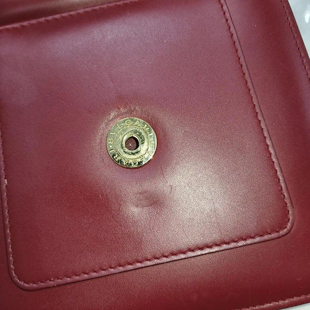 Bvlgari Serpenti Forever Small Leather Top Handle Crossbody Bag Burgundy 3