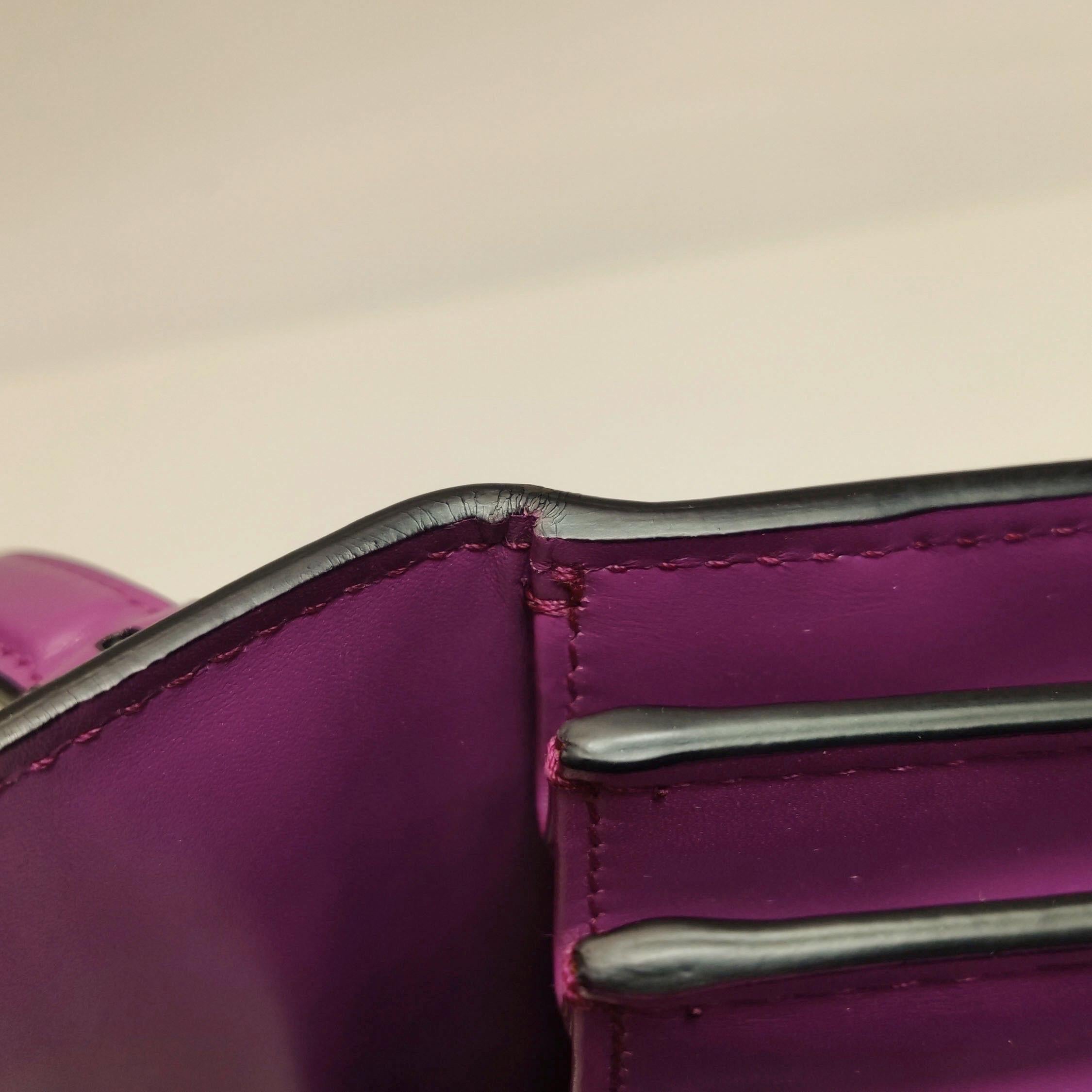 Bvlgari Serpenti Forever petit sac à bandoulière en cuir rose à poignée supérieure en vente 13