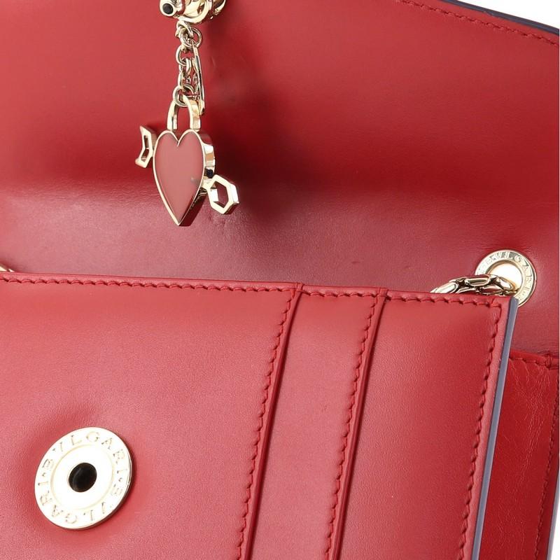 Bvlgari Serpenti Forever Square Shoulder Bag Leather Small 3