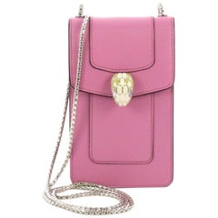Bvlgari Serpenti Forever Wallet on Chain Leather Vertical
