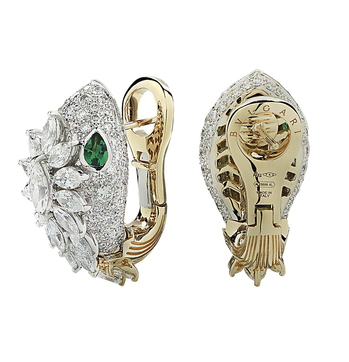 bulgari serpenti earrings