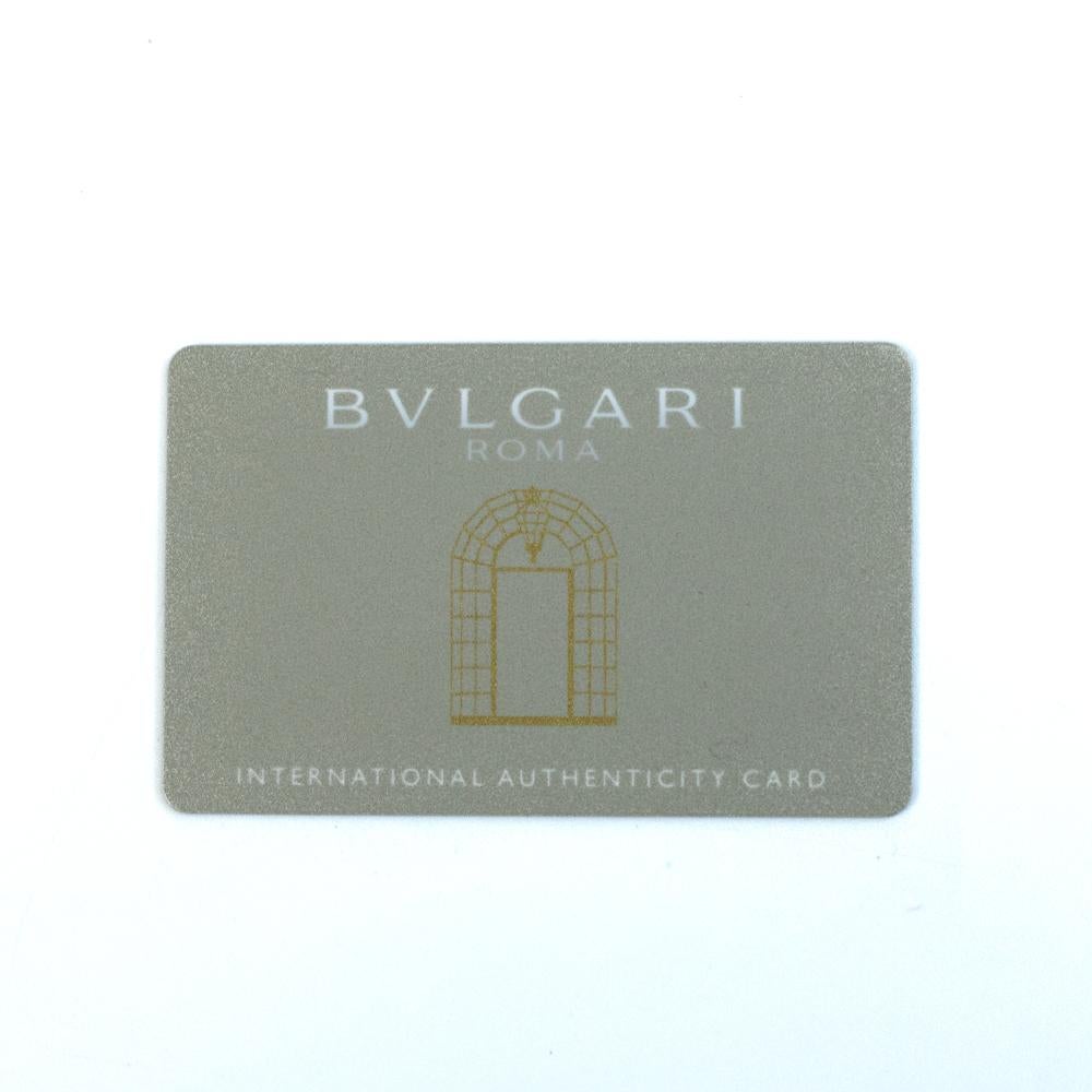 BVLGARI, Serpenti aus rotem Leder im Angebot 9