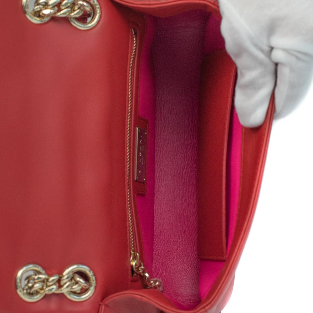 BVLGARI, Serpenti aus rotem Leder Damen im Angebot