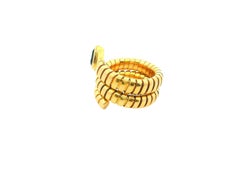 Bvlgari serpenti ring tourmaline ps top
