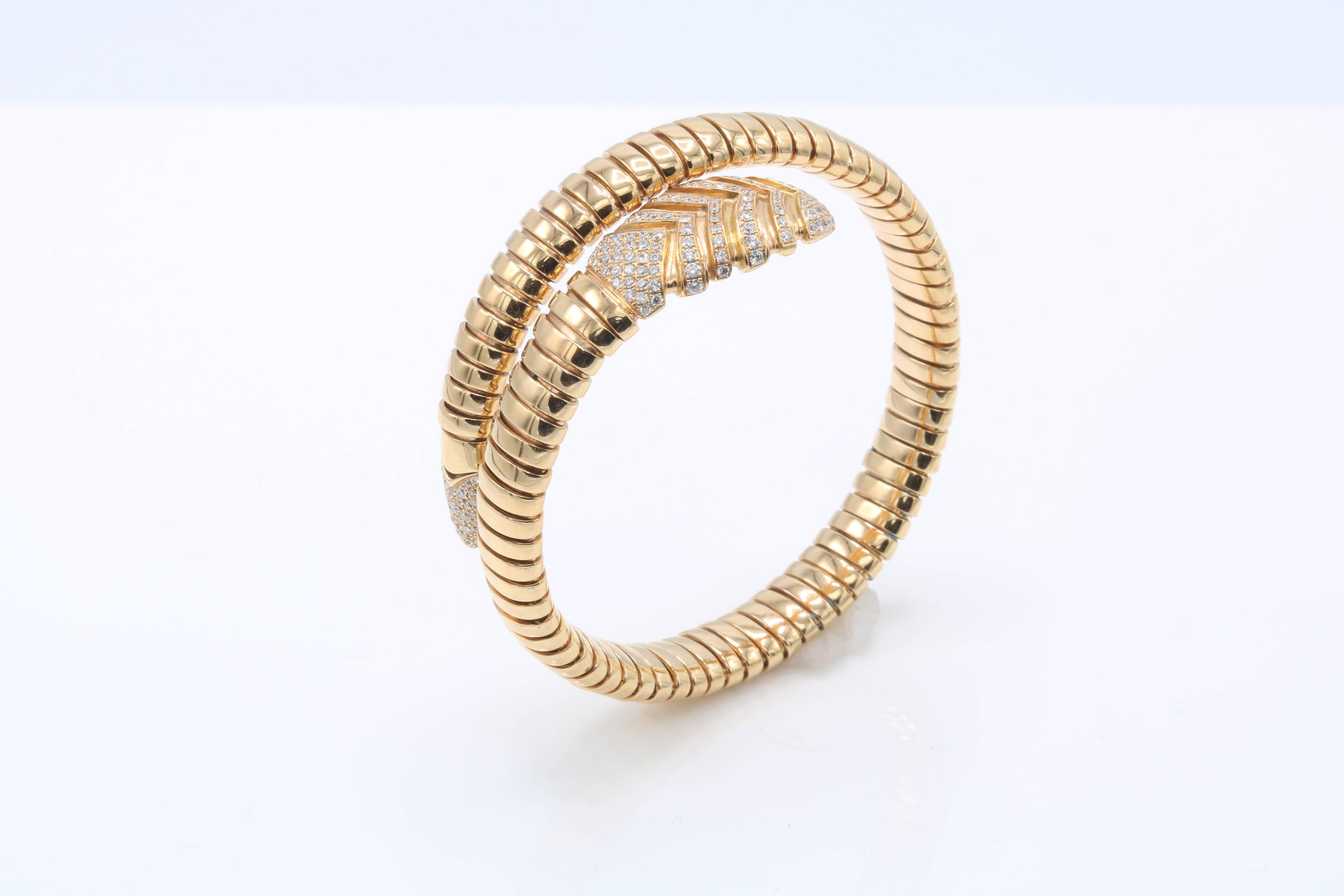 bvlgari serpenti rose gold bracelet