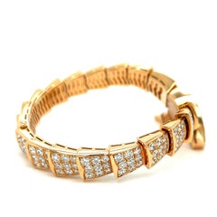 Bvlgari Serpenti Rose Gold Diamond Watch