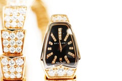 Bvlgari Serpenti Rose Gold Diamonds Jewellery Watch